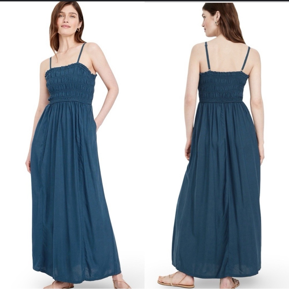 Old Navy Navy Blue Sleeveless Dress